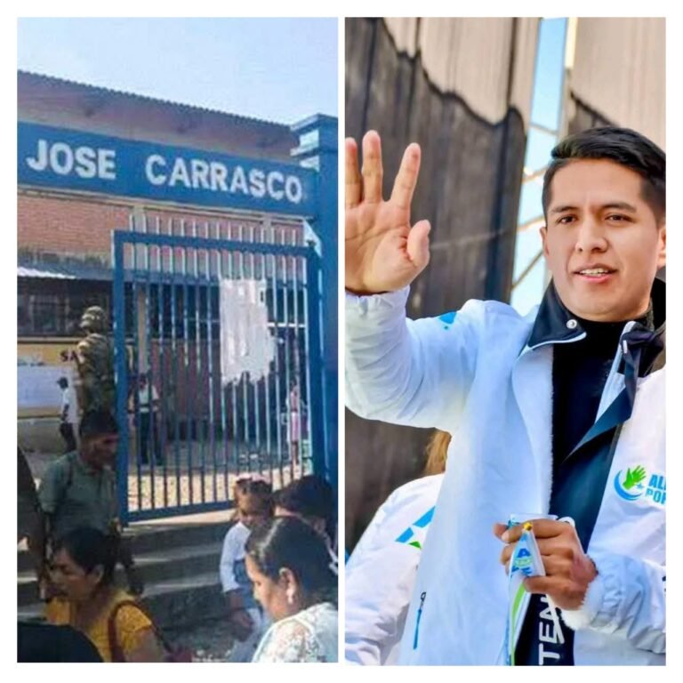Detonan cachorro de dinamita en resintió electoral en el municipio de entre Ríos, donde el candidato a la presidencia Andronico Rodríguez, tendria que emitir su voto.